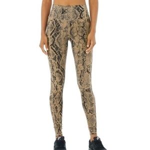 Alo Yoga Snakeskin Leggings - S